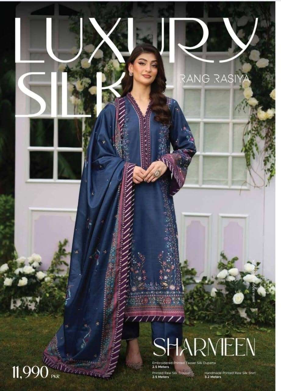 Luxury Silk Collection 2025 Rang Rasiya